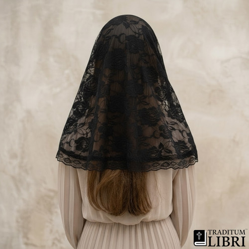 Black lace chapel - lace,