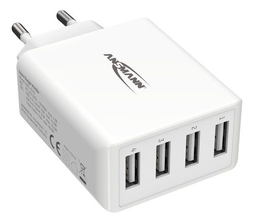 Ansmann usb ladegerät w - usb,