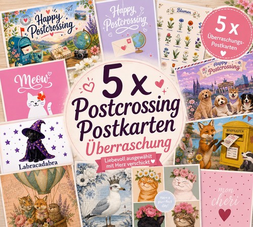 Postkarten postcrossing - postkarten,