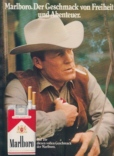 Marlboro zigaretten reklame - -,