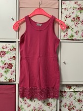 stop+go shirt gr. 164 Ca 34 top Lang pink spitze oberteil basic Longtop Bluse