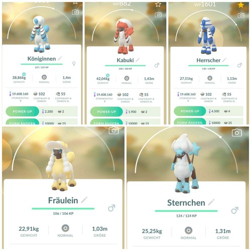 Pokémon coiffwaff alle - ➡️,