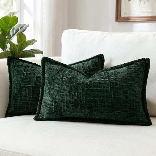 2er set chenille textured - chenille,