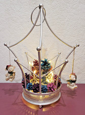 Metallkrone Weihnachtsdeko