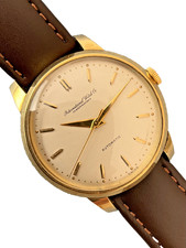 Edle massiv goldene IWC Swiss
