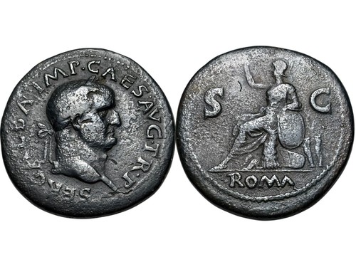 Galba sesterz rom - galba,, sesterz,