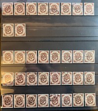 34 x Bund Posthorn Mi.Nr. 135