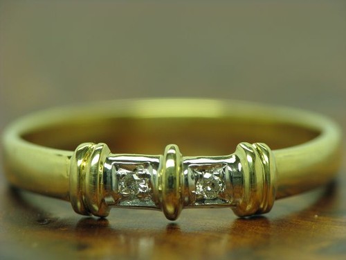 18kt 750 gelbgold ring - 750,