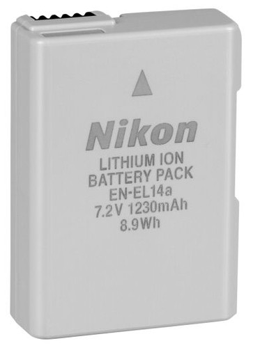 Nikon akku el14 akkus - nikon, en-el14/a
