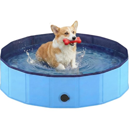 Hundepool faltbar 80cm pvc - hundepool,