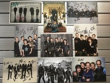 Die Toten Hosen Tote 9 (!) Autogrammkarten handsigniert rar selten Düsseldorf