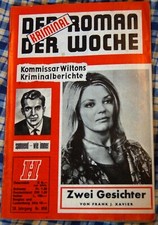 ROMAN der WOCHE 958 -- KOMMISSAR WILTONS KRIMINALBERICHTE - Zwei Gesichter