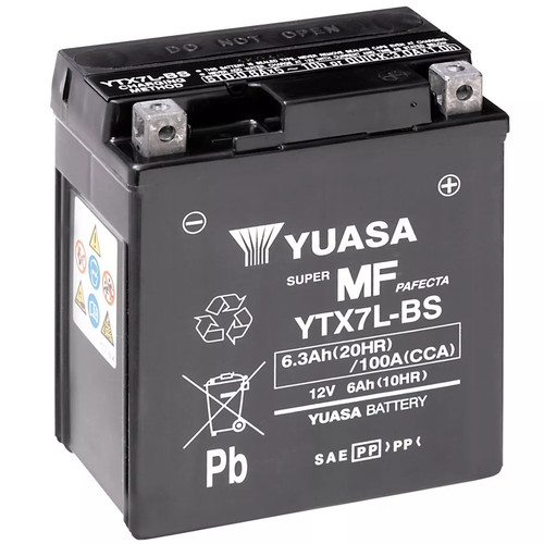 Yuasa ytx7l batterie 12v - ytx7l-bs,