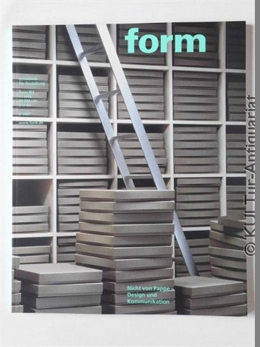 Form zeitschrift für - form.,