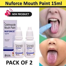 2X Nuforce Mouth Paint 15ml |
