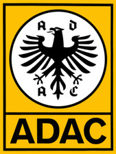 2St ADAC Aufkleber Plakette