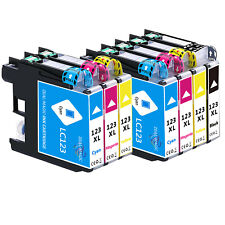 7x XL LC123 Druckerpatronen