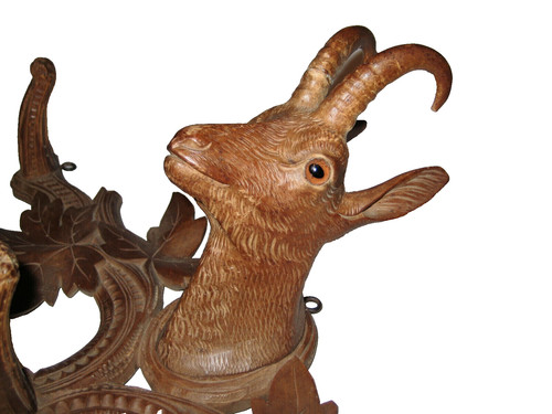Antique black forest - coat, rack