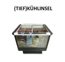 Kühlinsel Tiefkühlinsel Eistruhe von +4 °C bis -21°C Tiefkühltruhe Supermarkt 