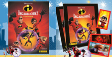PANINI Disney Die Unglaublichen 2 - Display mit 36 Tüten + Sammelalbum - NEU OVP