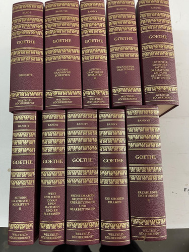 Goethes poetische werke - goethes,