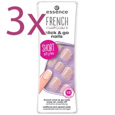 3 Stk. French Manicure Click &