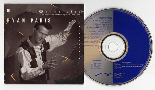 Ryan paris single dolce - cd-single,
