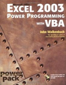 Excel 2003 power programming - 2003,