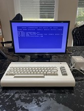 Commodore C64 G helles Gehäuse Und Tastatur Getestet 100% OK Mit Netzteil #2