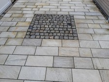 Quarzit Terrassen- / Gartenplatten , Gobi Light