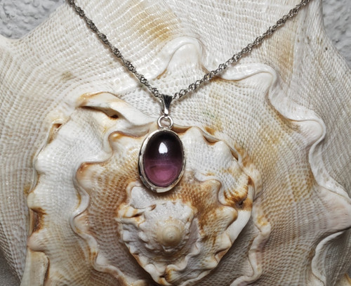 Amethyst anhänger s925 - anhänger,