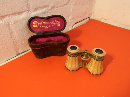 Opernglas perlmut emil busch - opernglas,