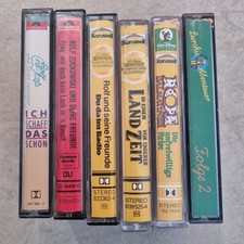 Kassetten Hörspiel Konvolut 6 Stück Rolf Zuckowski und andere