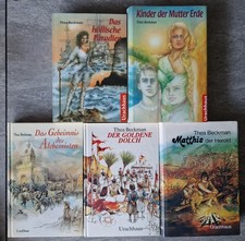 5x Thea Beckmann: Goldene Dolch/Alchemisten/Matthis/Mutter Erde/höllische Paradi