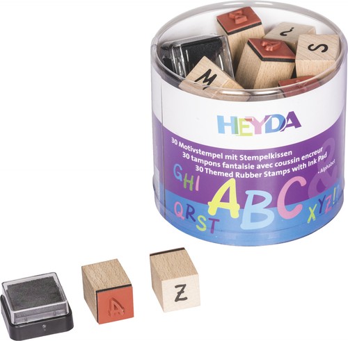 Stempel set alphabet - stempel-set,