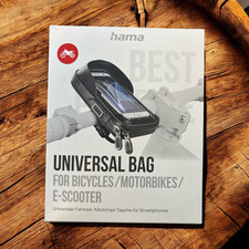Hama Universal Smartphone Fahrrad Halter Handy Halterung eBike eScooter 123