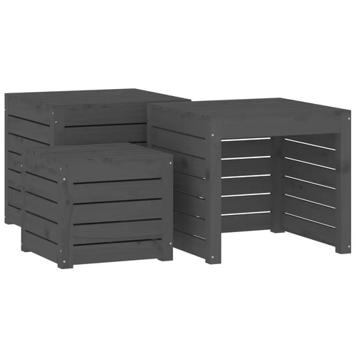 Tlg gartenbox set grau - gartenbox-set,