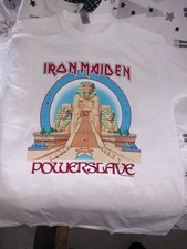Iron Maiden Powerslave Shirt XL  World Slavery Tour 1984 Ungetragen Rar Live