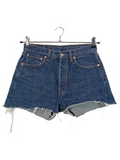 LEVIS 501 Damen Jeans Shorts W29 Blau Vintage Denim Hotpants