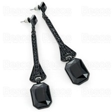 Lange Ohrhänger Vintage Art