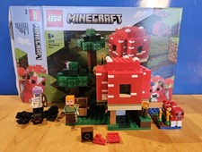 LEGO Minecraft 21179 Das Pilzhaus Top Weihnachtsgeschenk OVP BA alle Figuren