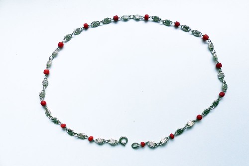 Kurze silber kette - kurze, 37