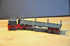 Wiking 1:87: alter Henschel Rungenwagen, gut erhalten - leider Fremdfarbe