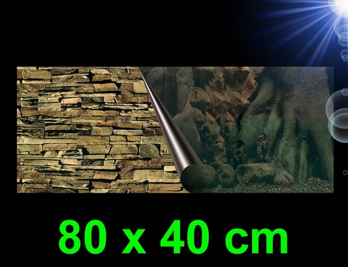 Aquarium deko 80x40cm - deko,