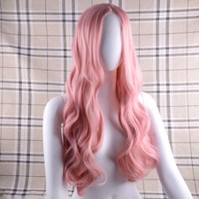 Fashion Pink Lace Front Wig