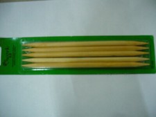 Strumpfstricknadel aus Bambus