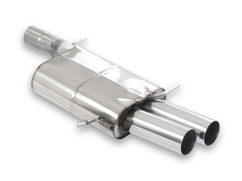 Edelstahl sportauspuff ø76mm - ,
