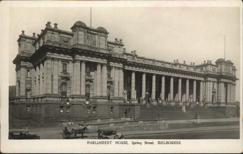 Melbourne victoria parliament - melbourne,