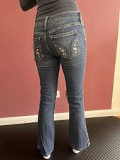 Hollister jeans low rise - rise, boot