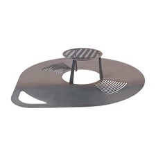 UNUS® Grillplatte 80 cm Durchmesser Feuertonne Grillen Garten Deko